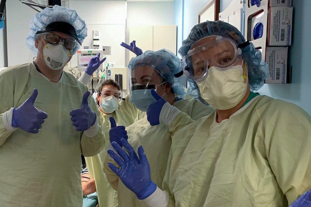 919th Medical professionals on the front lines