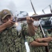 Sailors Assigned to USS Constitution Perform Musket Training