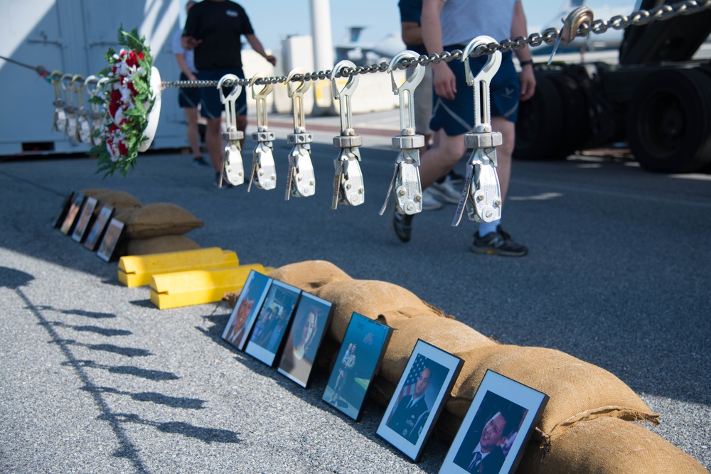 436th APS hosts memorial run to honor fallen Port Dawgs