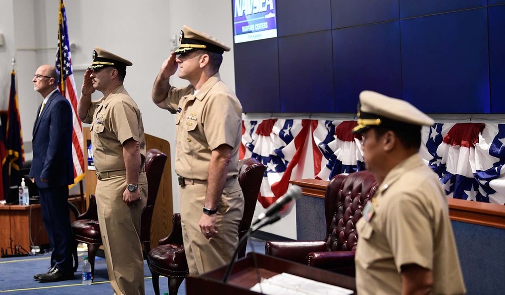 HOFFMAN RELIEVES ACEVEDO AS COMMANDING OFFICER OF NAVAL SURFACE WARFARE CENTER, PORT HUENEME DIVISION
