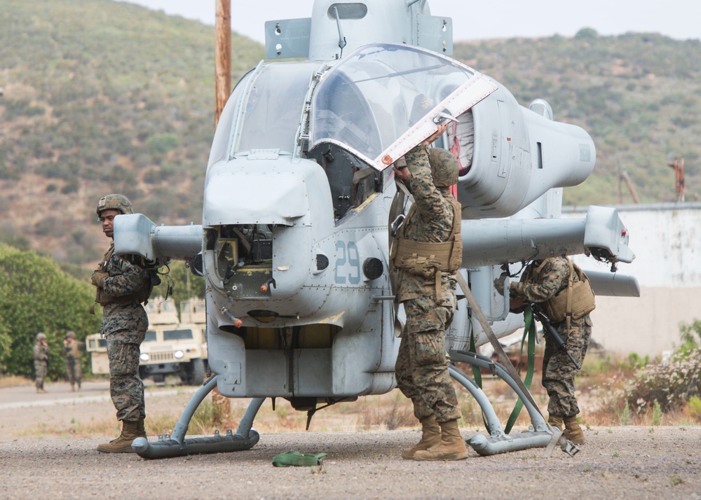 Marine Wing Support Squadron 373 Perfoms Aircraft Recovery Training