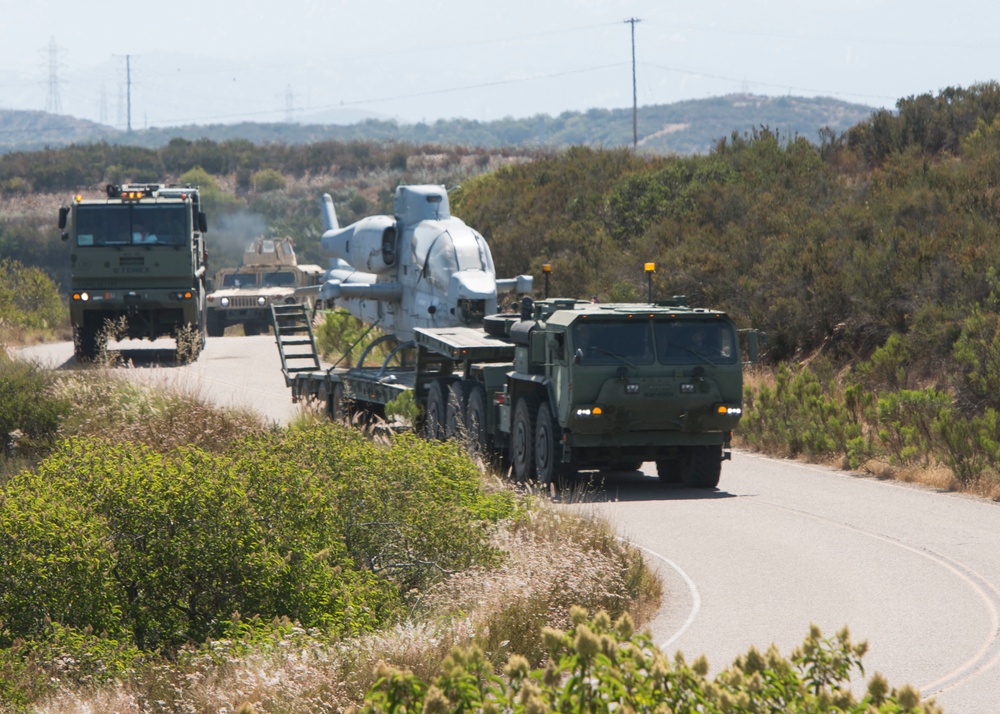 Marine Wing Support Squadron 373 Perfoms Aircraft Recovery Training