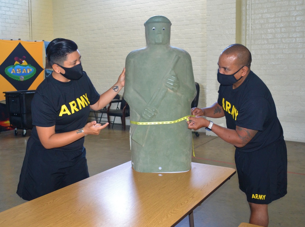 The 311th ESC conducts Height and Weight Measurement training