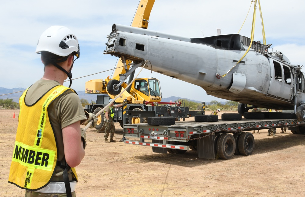 Simulated Crash Site Training