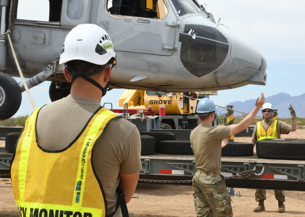 Simulated Crash Site Training