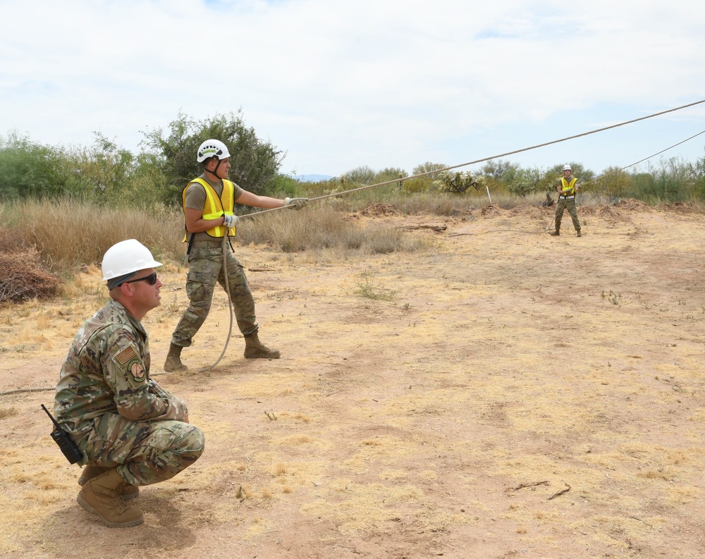 Simulated Crash Site Training