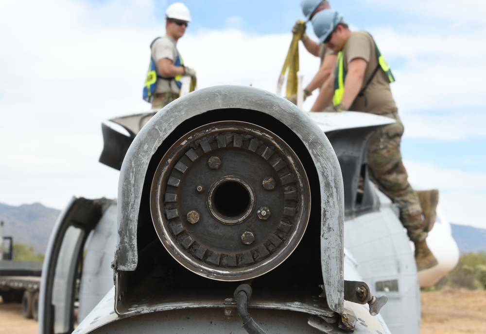 Simulated Crash Site Training