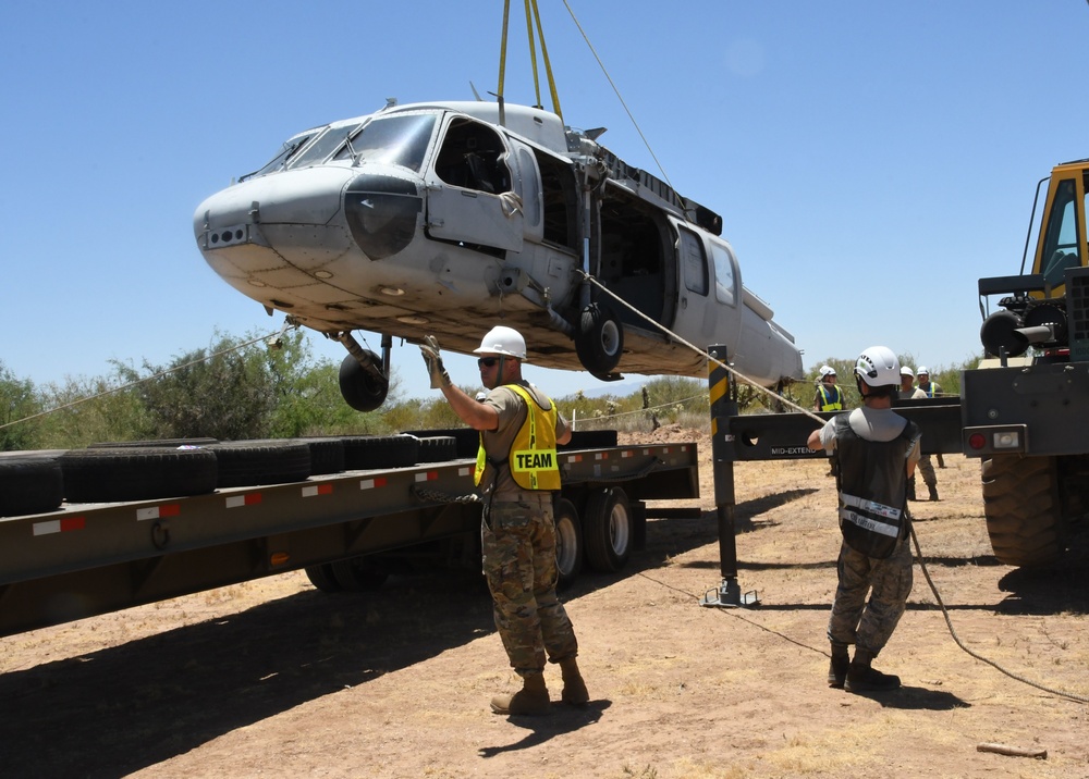 Simulated Crash Site Training