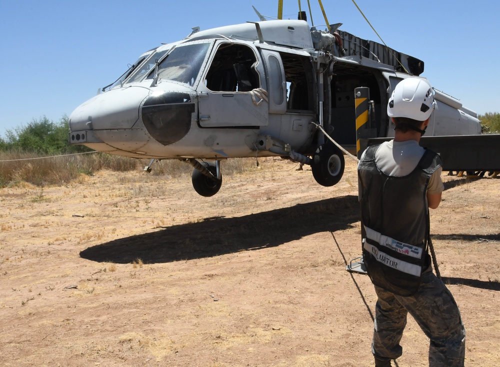 Simulated Crash Site Training
