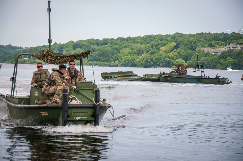 250th MRBC Conducts Bridging Operations Training