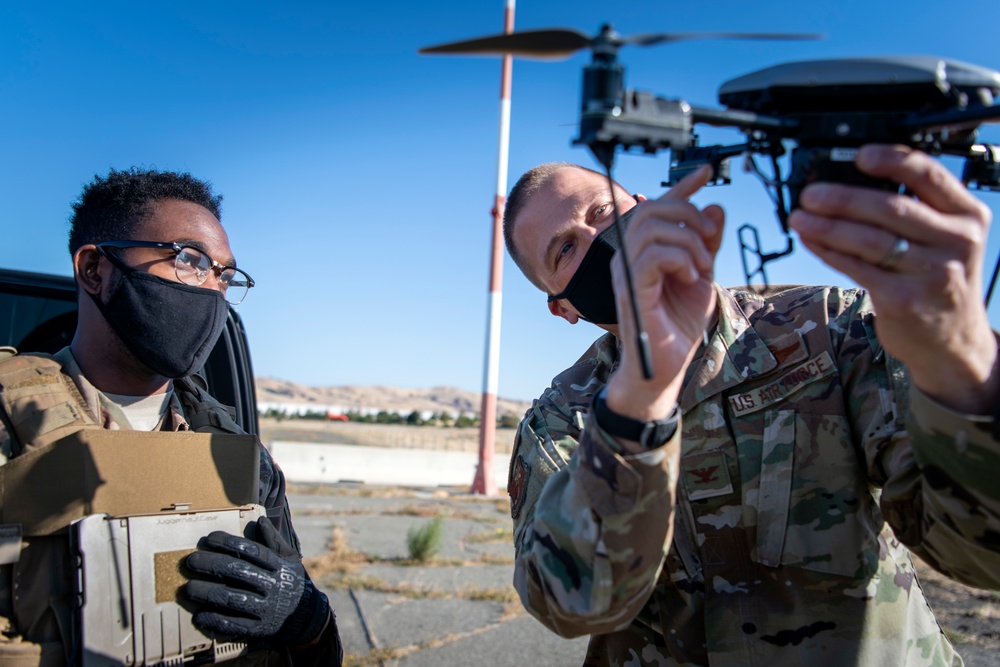 CRW takes Small Unmanned Aircraft System for test flight, demonstrates capabilities