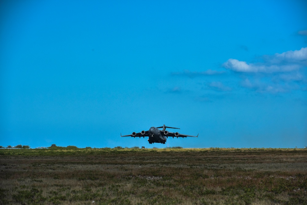 C-17 mission to Guam