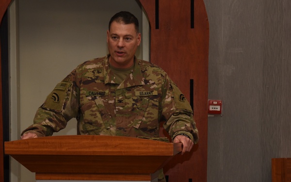 42nd ID Patching Ceremony