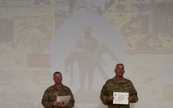 42nd ID Patching Ceremony