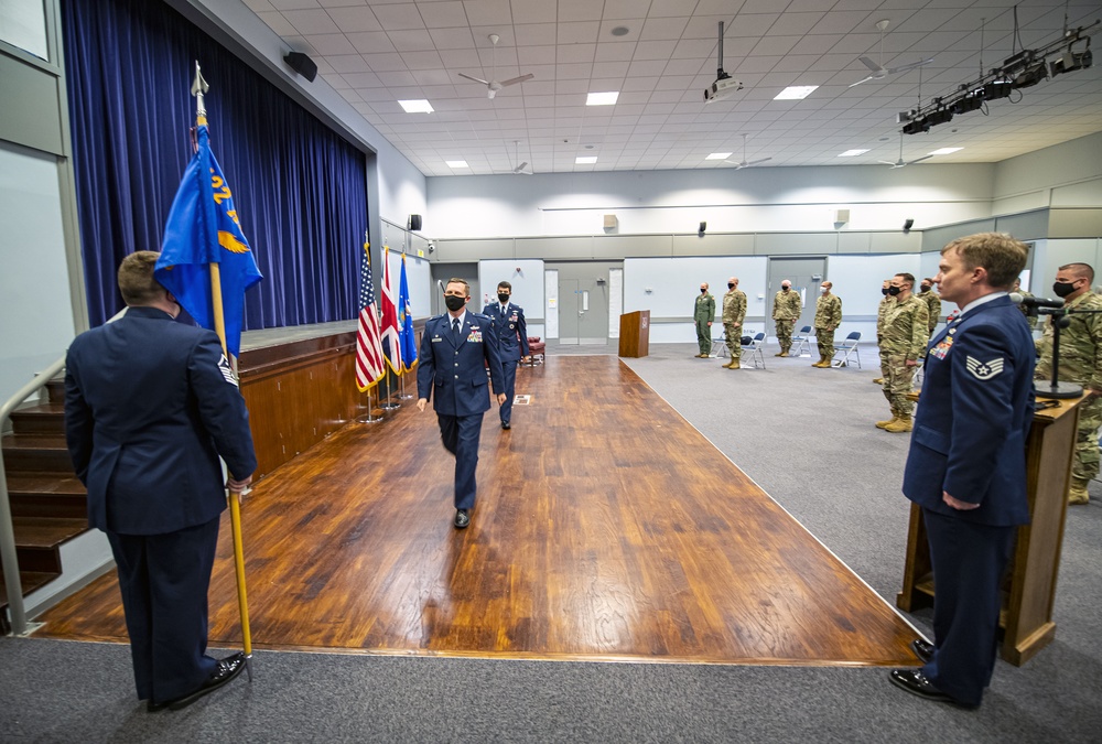 422d CS welcomes new commander