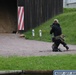 Polizei shooting training at Oberdachstetten