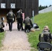 Polizei shooting training at Oberdachstetten
