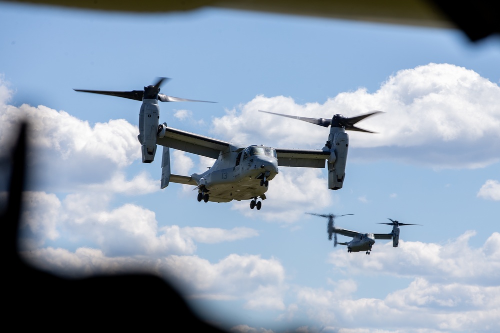 VMM-266 Fly MV-22B Ospreys