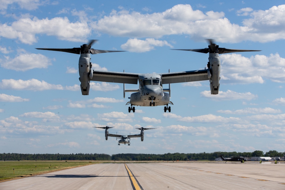 VMM-266 Fly MV-22B Ospreys