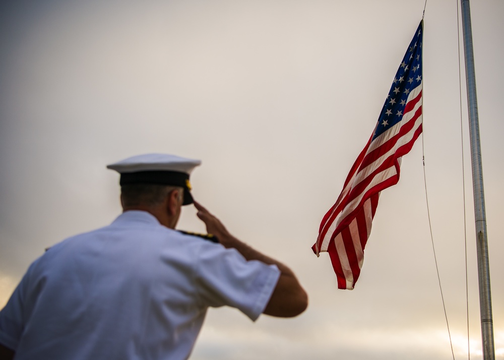 NAVSTA Rota Hold Annual Flag Raising Ceremony