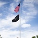 POW/MIA flag waves over Scott AFB