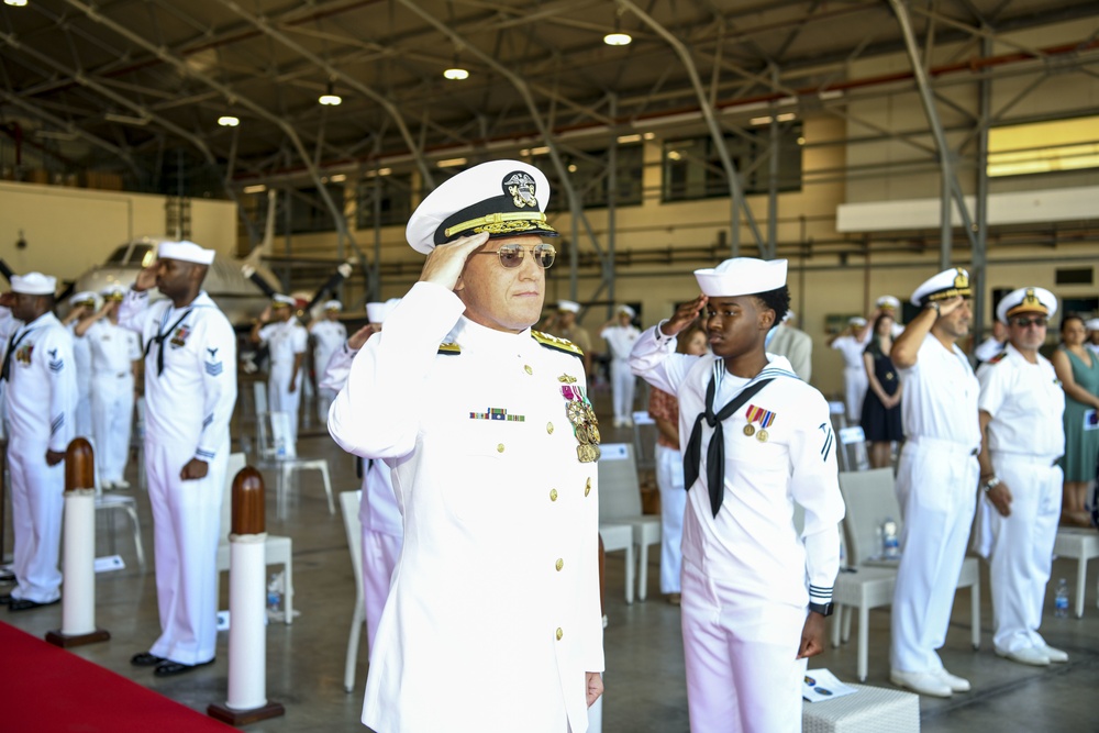 U.S. 6th Fleet Change of Command