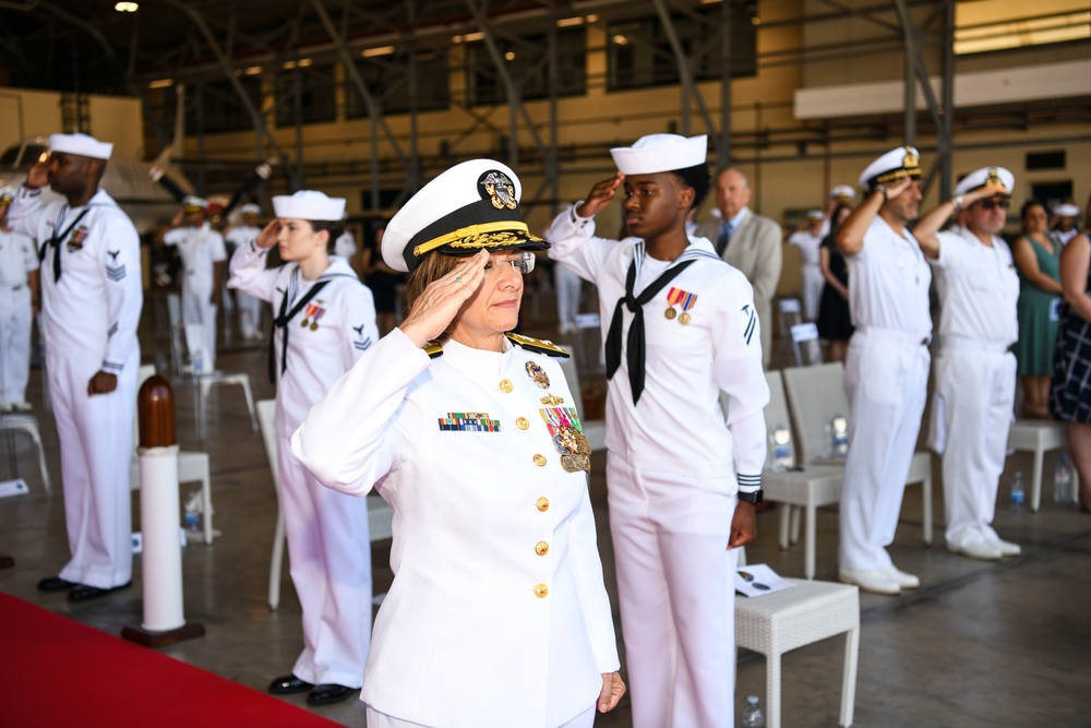 U.S. 6th Fleet Change of Command