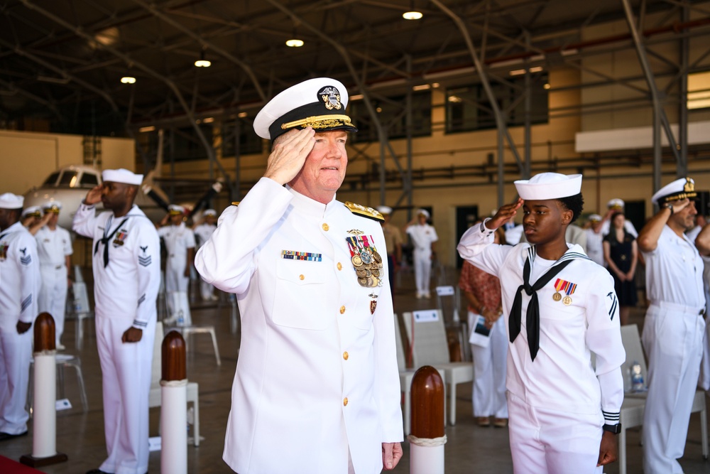 U.S. 6th Fleet Change of Command