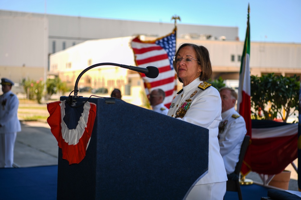 U.S. 6th Fleet Change of Command