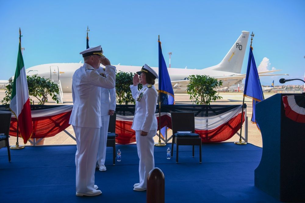 U.S. 6th Fleet Change of Command