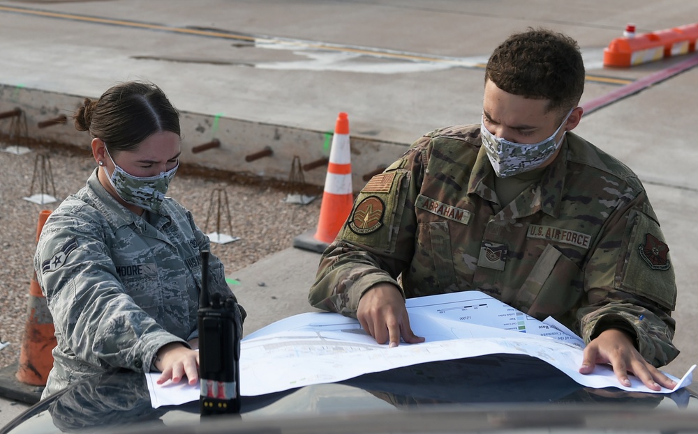 Dyess AFB flight line maintains 24-hour operations during pandemic