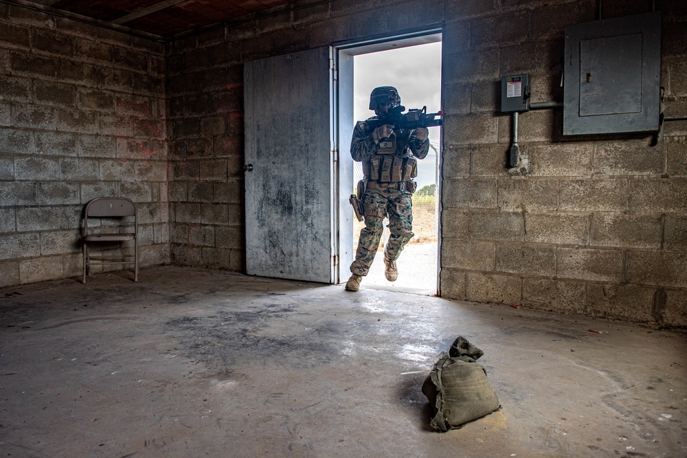 U.S. Marines Conduct Security Training