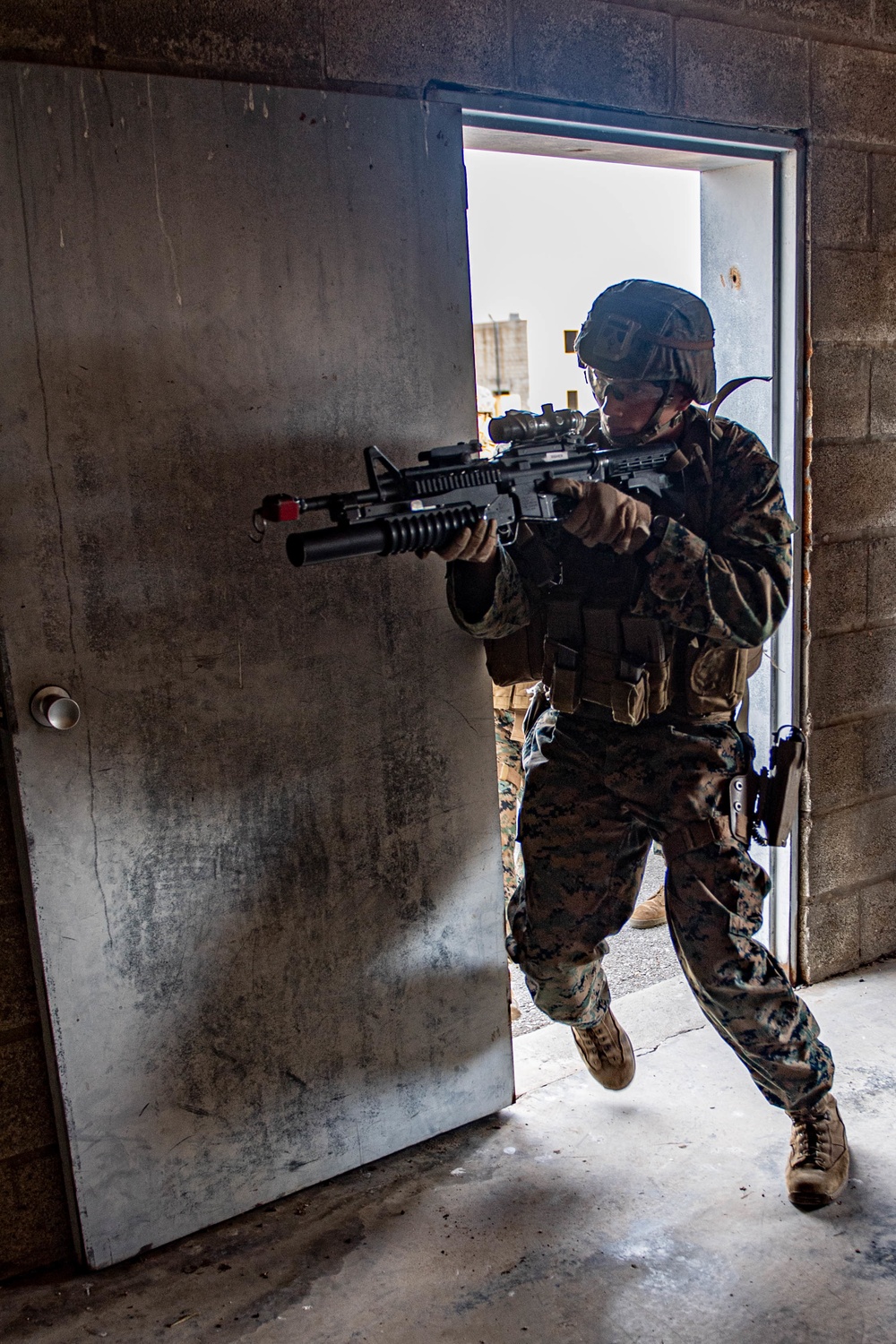 U.S. Marines Conduct Security Training