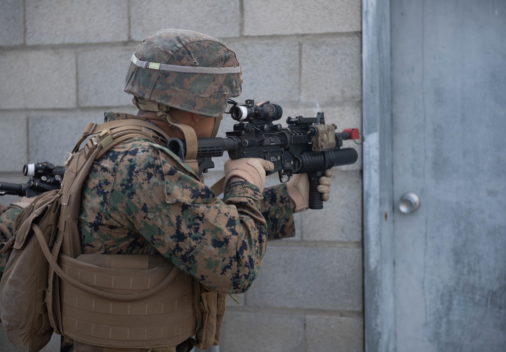 U.S. Marines Conduct Security Training