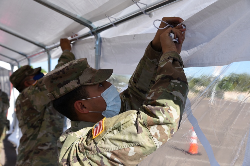 Arizona Guardsmen continue to facilitate COVID-19 testing throughout Arizona