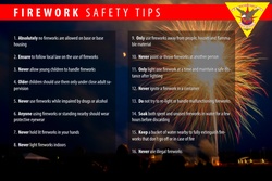 Firework Safety Tips 2020