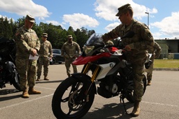 10th Army Air and Missile Defense conducts Motorcycle safety course