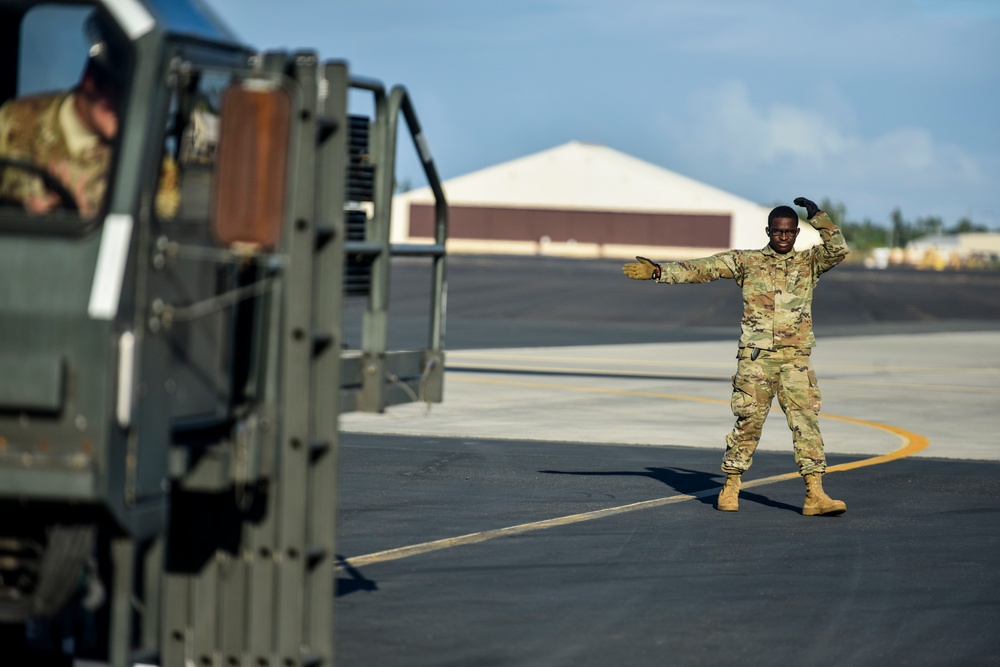 Joint airdrop mission in Hawaii