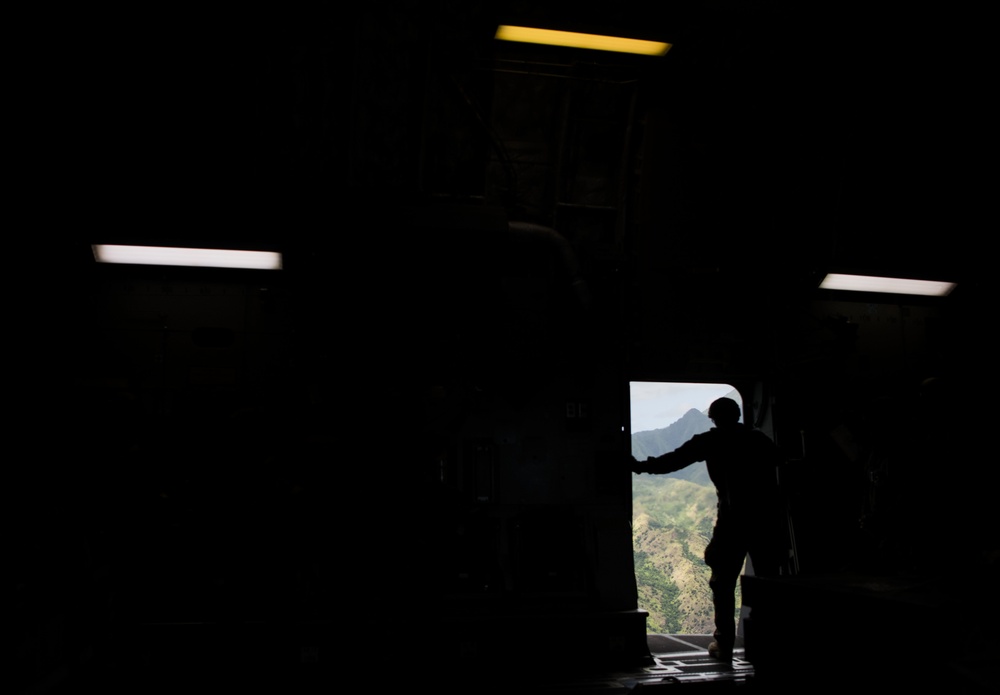 Joint airdrop mission in Hawaii