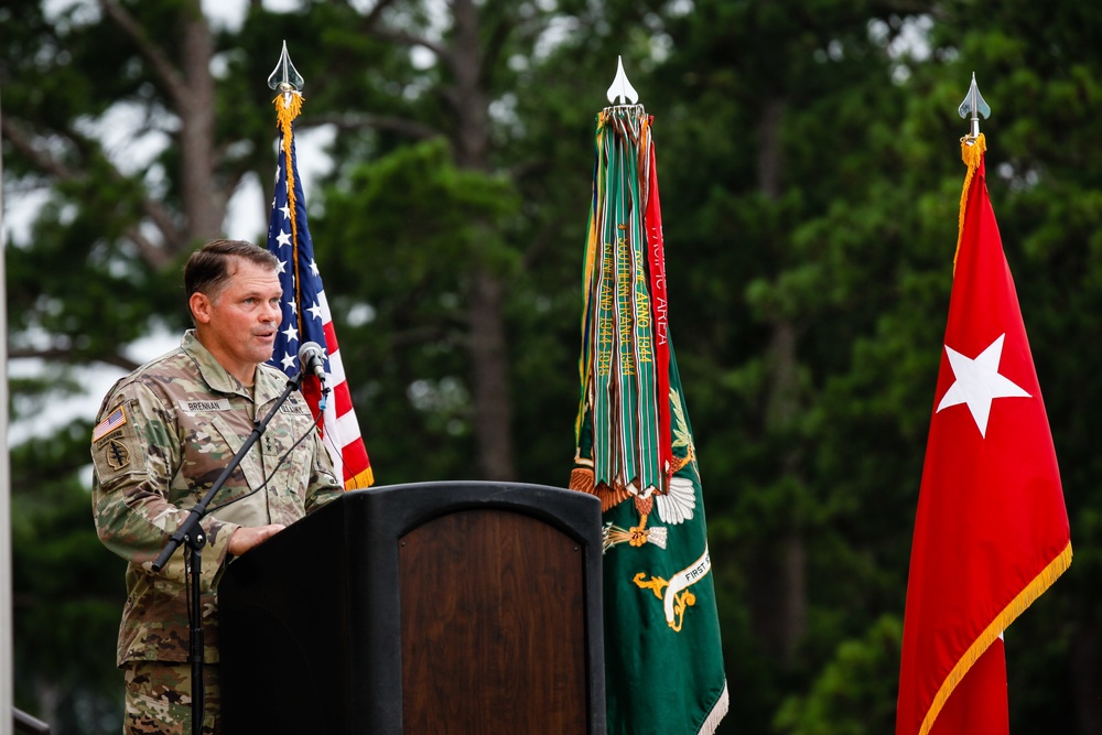 U.S. Army 1st Special Forces Command (Airborne) Change of Responsibility