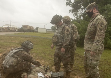 Buffalo medics train Soldiers on combat casualty care