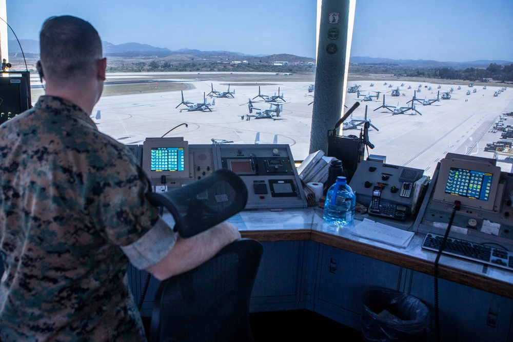 ATC Marines keep aircraft flying, landing safely aboard MCAS Camp Pendleton