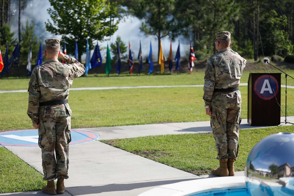 U.S. Army Central Deputy Commanding General Departure Ceremony
