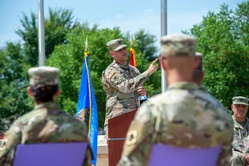 Oklahoma National Guard air traffic controllers receive send-off at deployment ceremony [Image 3 of 5]