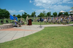 Oklahoma National Guard air traffic controllers receive send-off at deployment ceremony [Image 4 of 5]