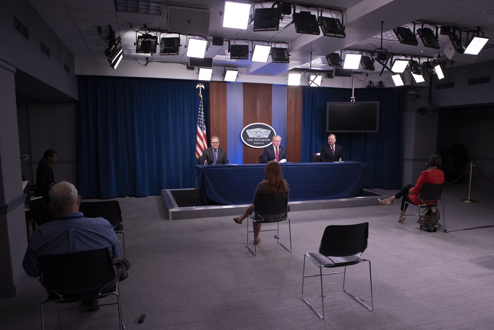 DoD COVID-19 guidance update briefing