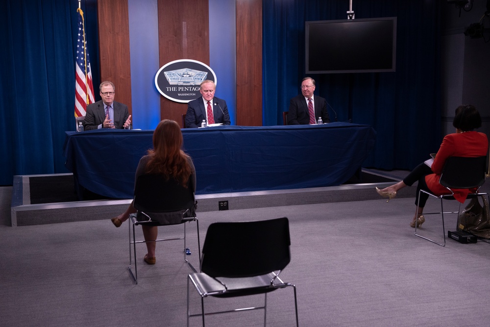 DoD COVID-19 guidance update briefing
