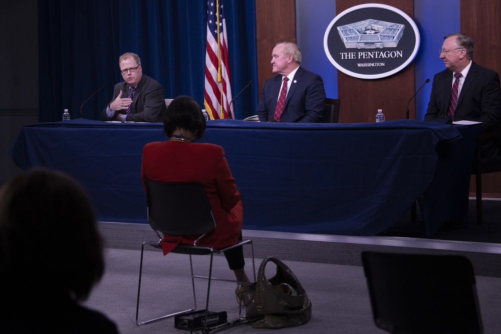 DoD COVID-19 guidance update briefing