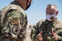 Wearing a BEAR base patch with pride