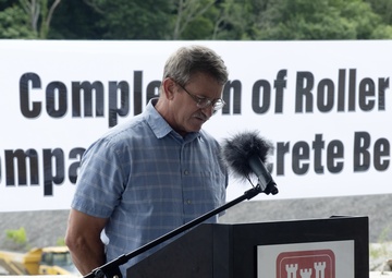 Berm construction completes last repair phase for dam rehabilitation